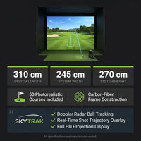 SkyTrak Elite Pro Golf Studio — Results & Stats